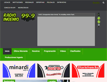 Tablet Screenshot of ingeniofm.com